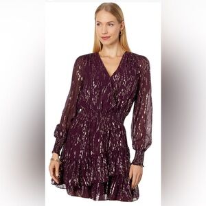 Lilly Pulitzer Purple Long Sleeve Dress